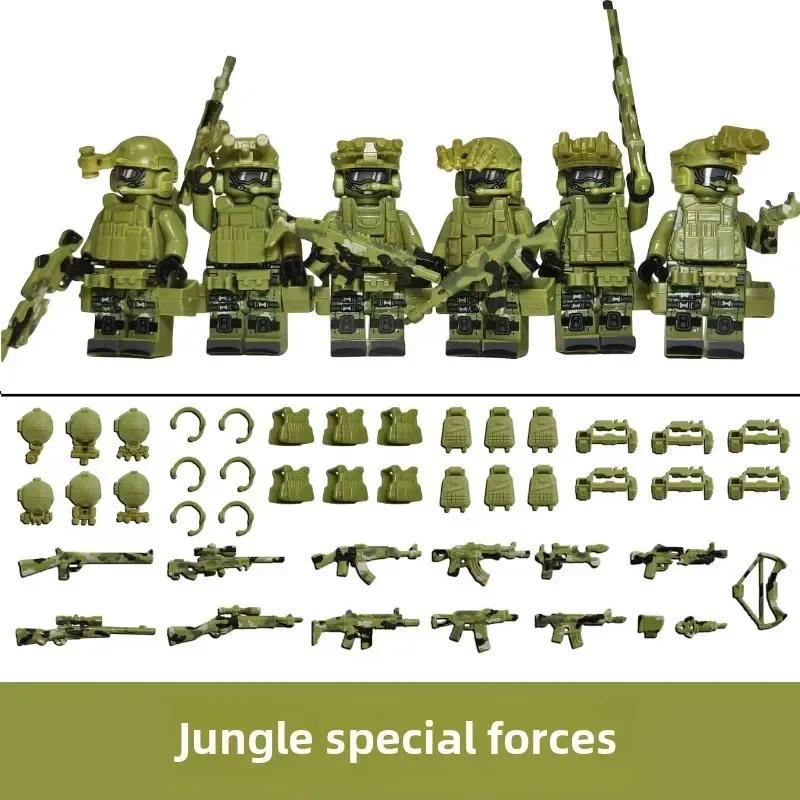 Children's Building Blocks Toy Mini Figure Humanoid Dolls Cartoon Character Birthday Gift Educational Playset for Kids popular