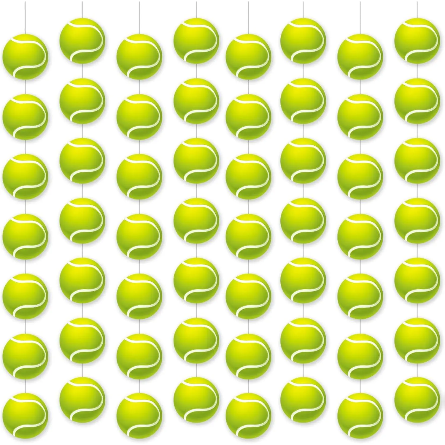 8ps Tennis Party  Garands Tennis Birthday Deorations  Theme Garand Wa Room Deor for Tennis Payer over Birthday Party  Shower Suppies