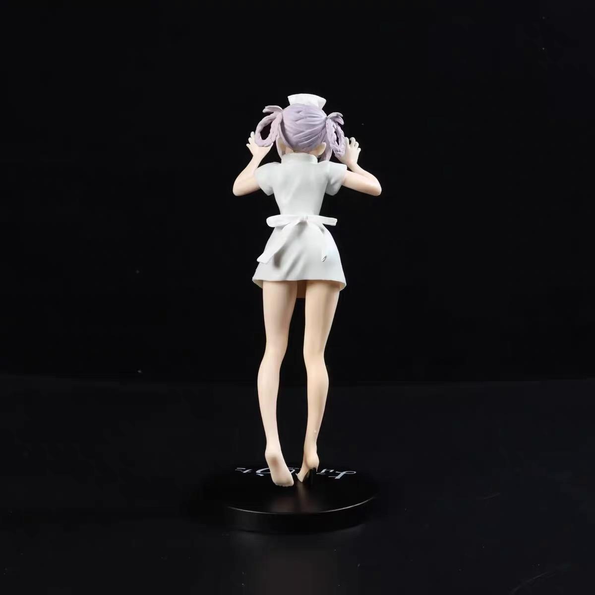 Hot 18cm Anime Call Of The Night Nanakusa Nazuna Vampire Nurse PVC Action Figure Collection Model Doll Ornaments Toys Gift