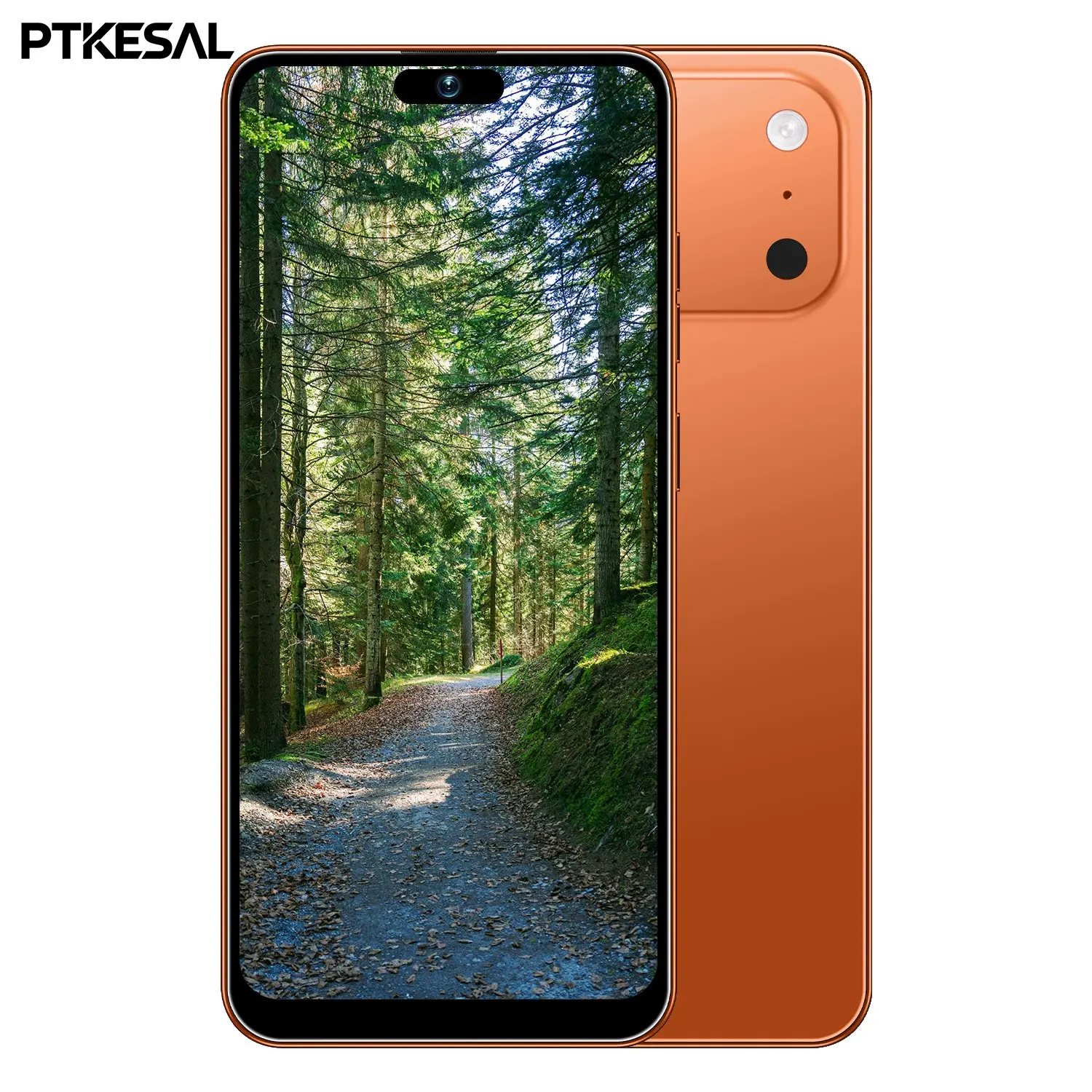 PTKESAL-cost-effective 17 Pro Max, 4+64GB, 5+13MP camera, Android 10, 4G network, MTK6750 eight nuclear, 4100mAh (true fingerprint) battery, 6.93-inch large screen.
