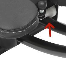 Abdominal Workout Equipment Adjustable Abdominal Machine with LED Display Monitor Foldable Fitness Gear, Abdominal Whole Body Workout Machine for Home, Companies, Gyms (Black) Pedal Exerciser