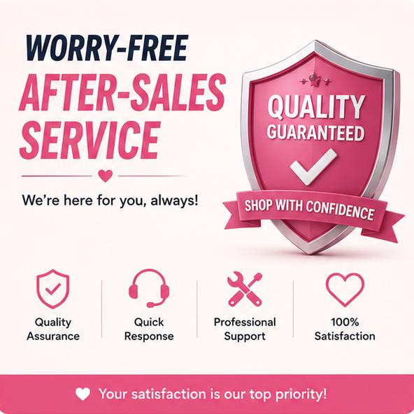 After-Sales Warranty Card – Friendly Customer Support & Easy Assistance