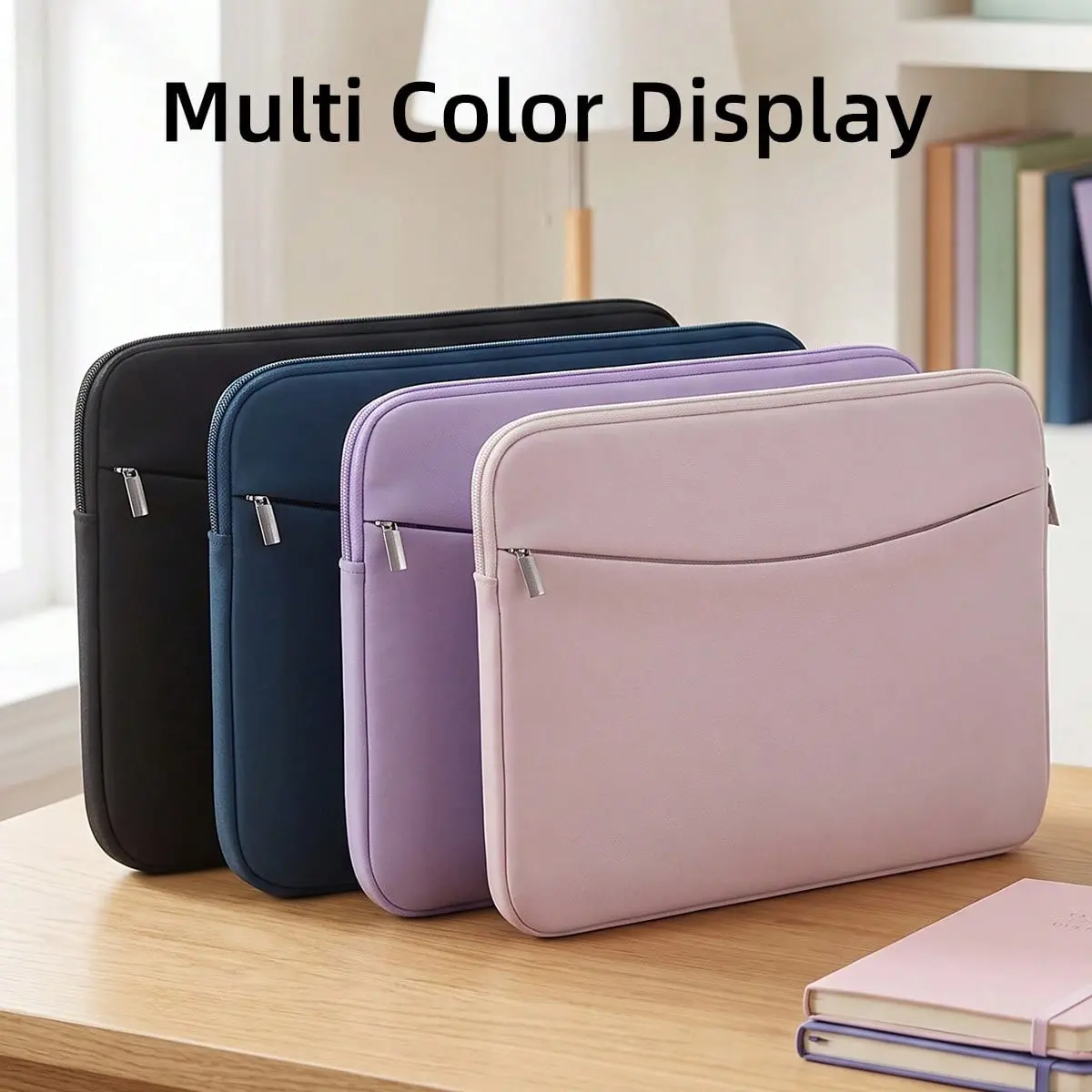 14-15.6" Tablet Sleeve Bag With Ipad A16 Ipad 10th Gen 10.9 Air 5 Air 4 11 Tablet Sleeve Portable Zipper Gliding Smoothly For Men Women Ipad Cover