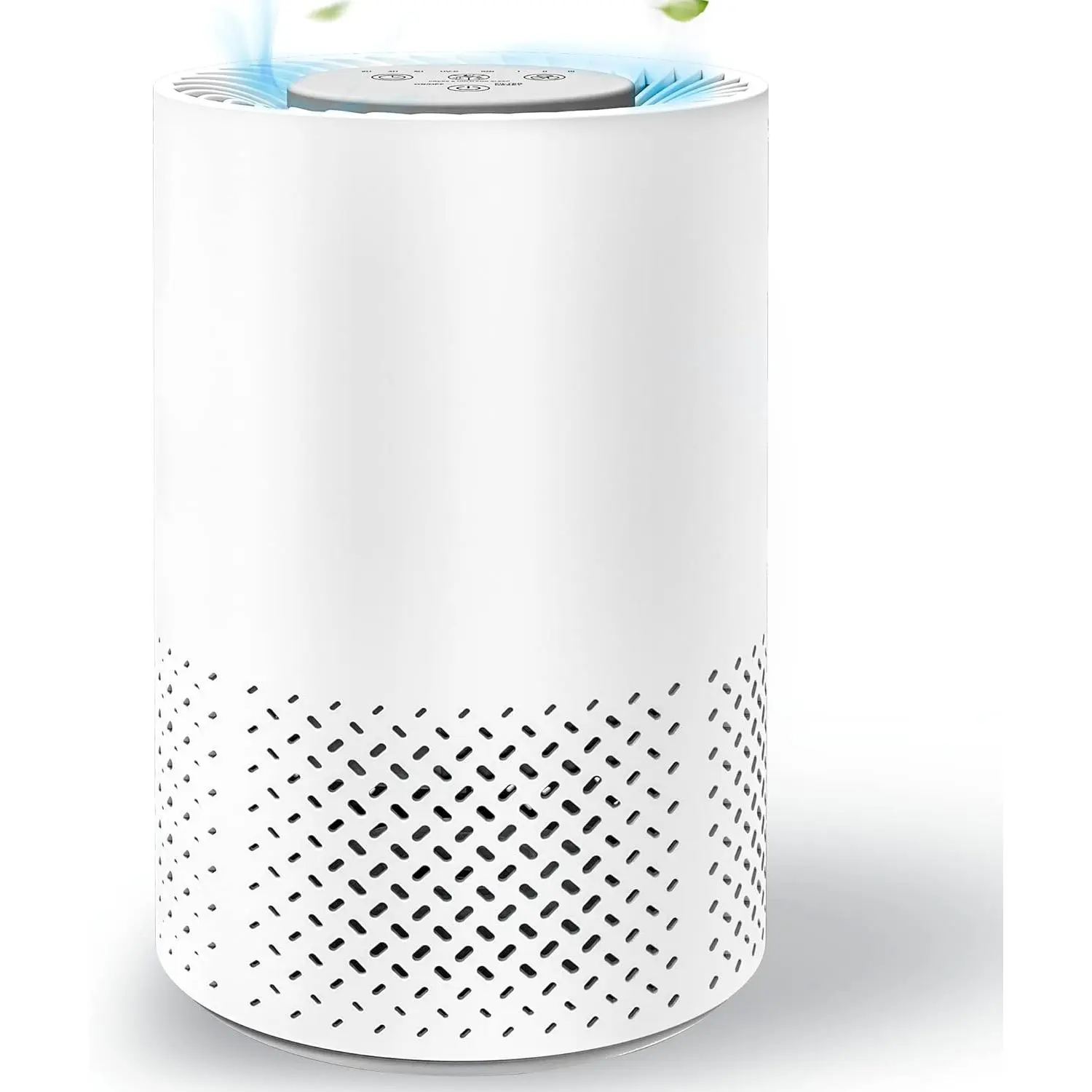 Air Purifier Home, Baby, Dorm Room - Portable Desktop Air Cleaner Home - Small HEPA Air Purifier Bedroom, Baby Room, Dorm, Home Office Desktop with UV light & Ionizer