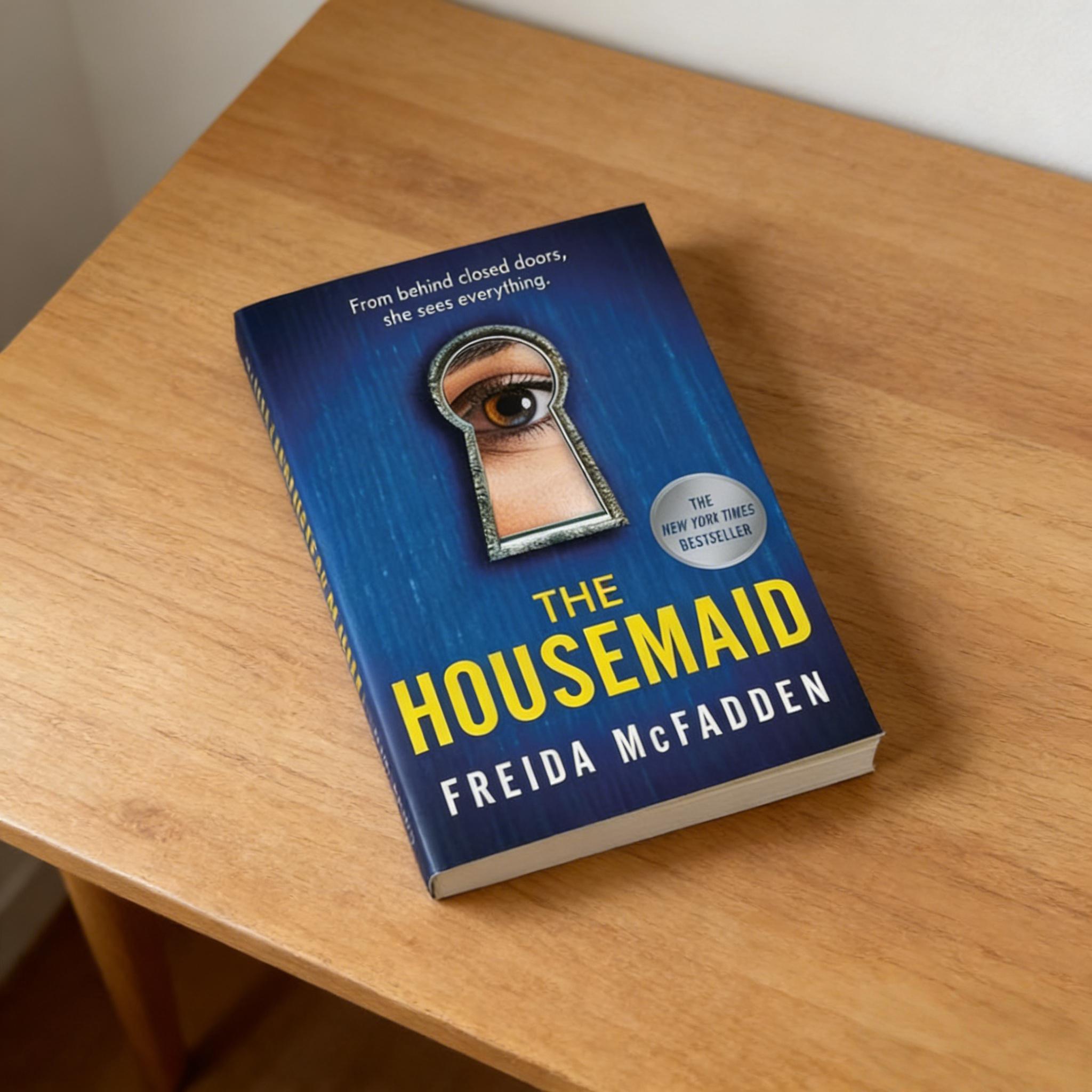 The Housemaid by Freida McFadden – #1 New York Times Bestselling Psychological Thriller Novel, Gripping Domestic Suspense with Jaw-Dropping Twists