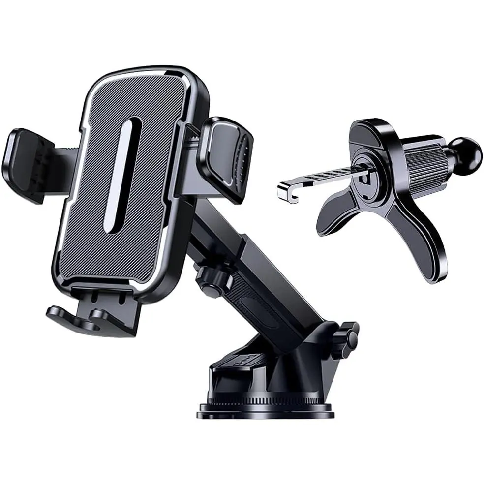 Phone Holder, 360  Rotatable  Suction Cup Windshield  Air Vent Cellphone Stand, Hands-Free Auto  Mobile Phone Mount Cradle,  for  Smartphones