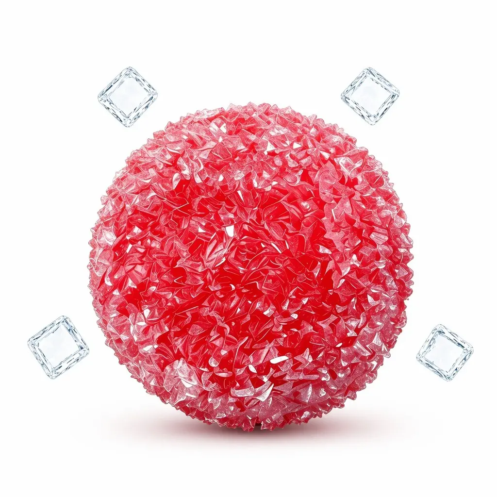 6cm Rustling Squishy Fidget Toy Crystal Mochi Ball Squishies, Soft Stress Relief Fidget, Contains Sand, Produces A Rustling Sound , Stress Relief Gadgets, Fun Teen Girl Gifts Soft Stress Relief Fidget Sensory Grippie Set for Relaxation and Gift Giving-MM