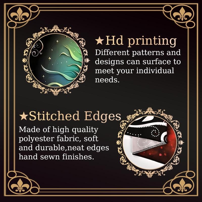 Mandala Sun & Moon Pattern Tarot Tablecloth, Tarot Card Witchcraft Astrology Divination Board Tablecloth, Gift Packaging Supplies for Party Decor, Halloween