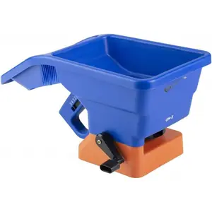 Grass Seed Spreaders for Lawns - Handheld Spreader for Fertilizer/Grass Seed or Rock Salt Spreader for Driveways