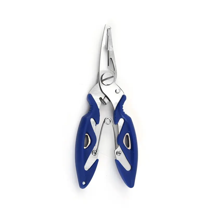 Portable Fishing Tool, Stainless Steel Pe Line Cutter, Multi-Function Bait Clip, Hook Remover, Fish Grabber, Essential Fishing Gear, Outdoor Fishing Equipment