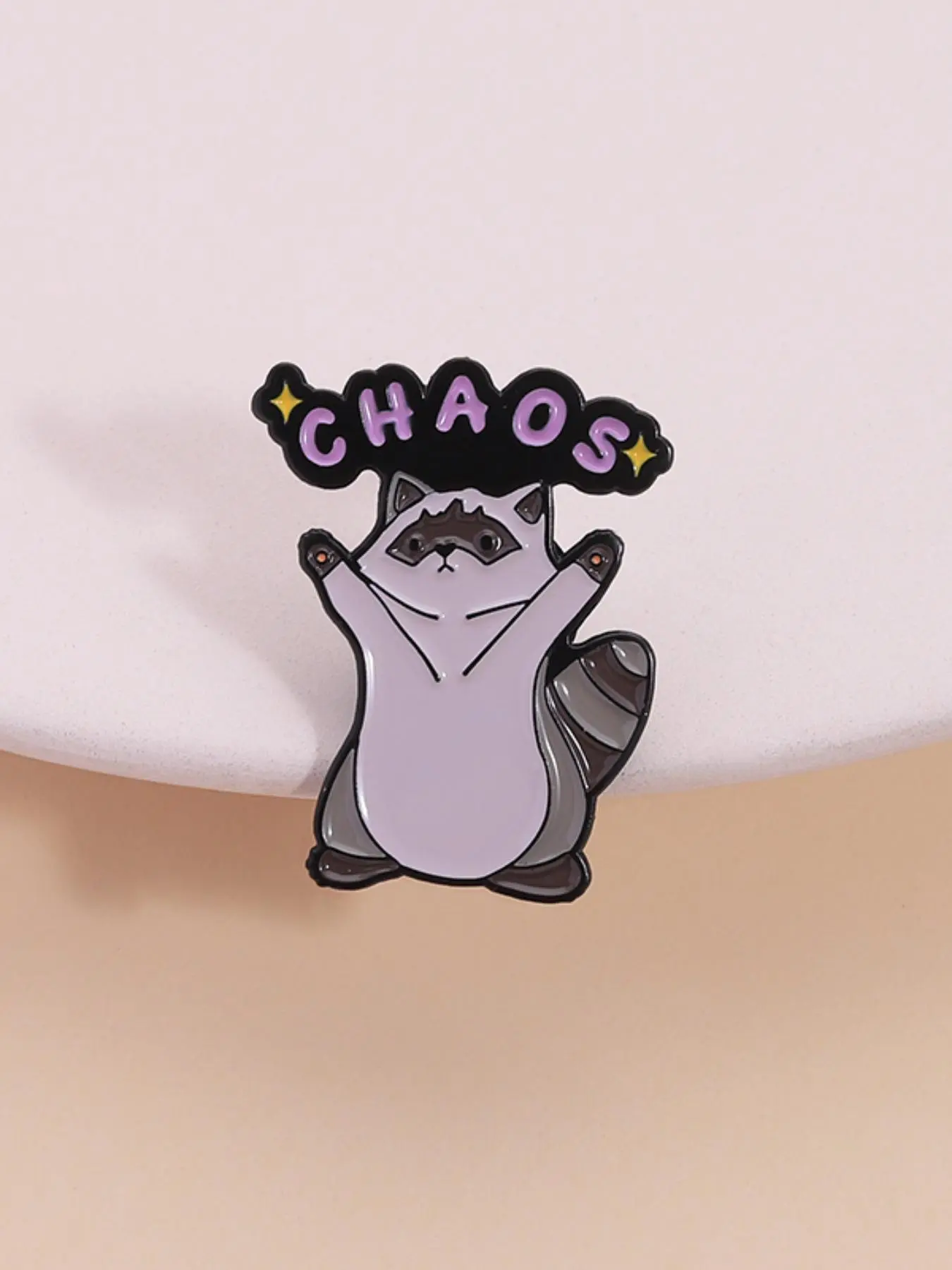 Cute Cartoon Raccoon Design Brooch, Fashion Brooch for Women & Men, Enamel Pin Suitable for Backpacks, Jeans, Scarves, Hats Decoration, Hat Clip, Brooch Pins, Enamel Lapel Pins