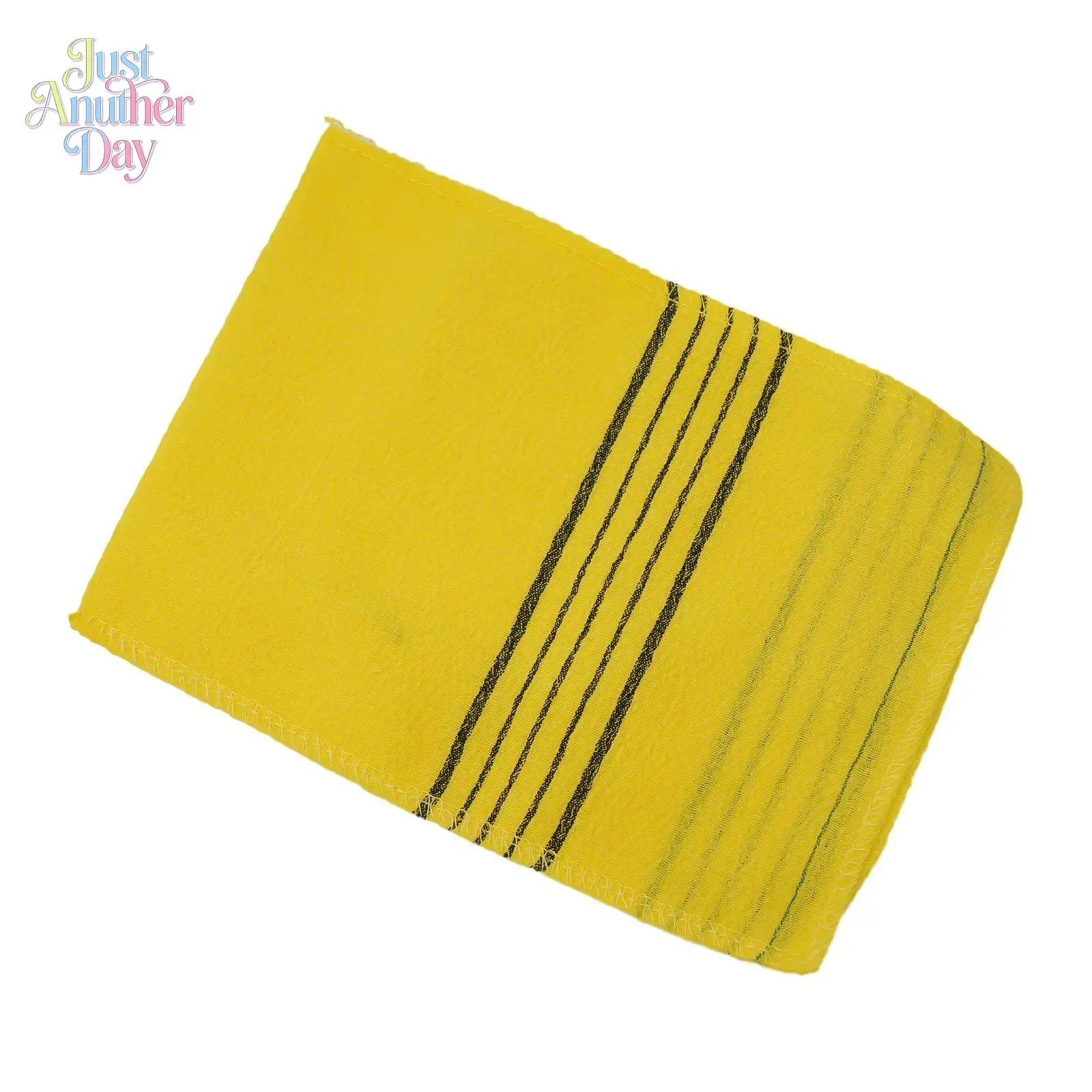 5Pcs Korean Exfoliating Shower Scrub Glove - Coarse Grain Portable Bath Wash Cloth for Adults