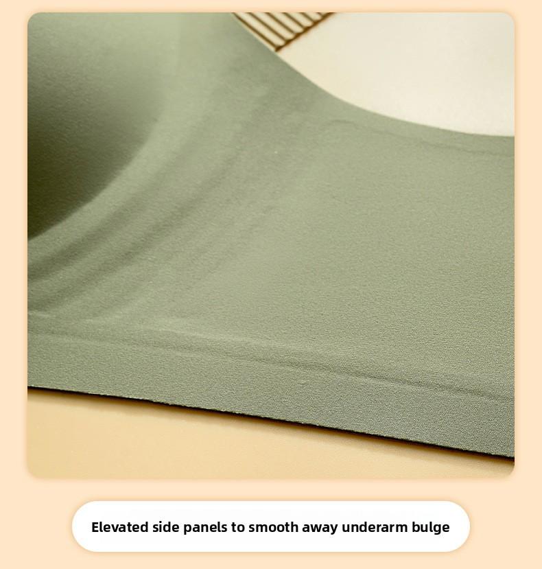 Seamless Nursing Bra for Pregnancy   Ultra Soft Latex, No Underwire, No Marks