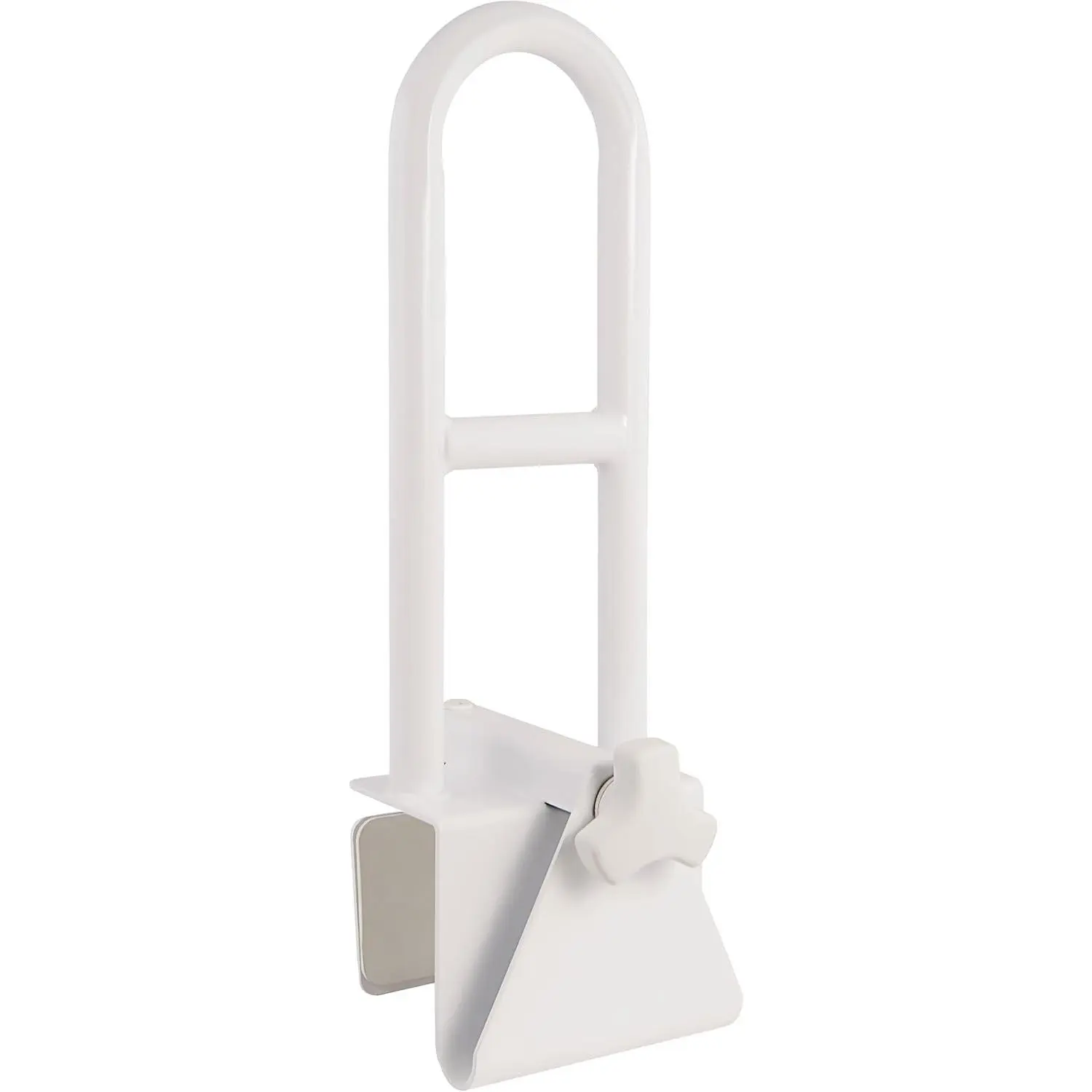 Vaunn Medical ADA Compliant Adjustable Bathtub Safety Rail, 300 lbs Capacity Locking Bar with Secure Clamp for Elderly
