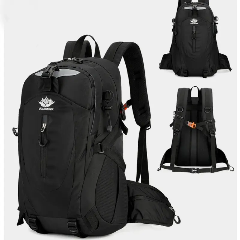 Outdoor Running Cycling Hydration Backpack, Unisex Large Capacity Waterproof Hiking Bag, Breathable Sports Bag, Phone Pocket