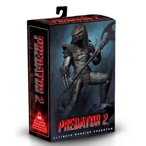 2026 hot item 【In Stock】NECA Film Characters Predator V2 Model Figure Computer Case Decoration Can Collect Scene Action Figure Toy Boy'S Gifts