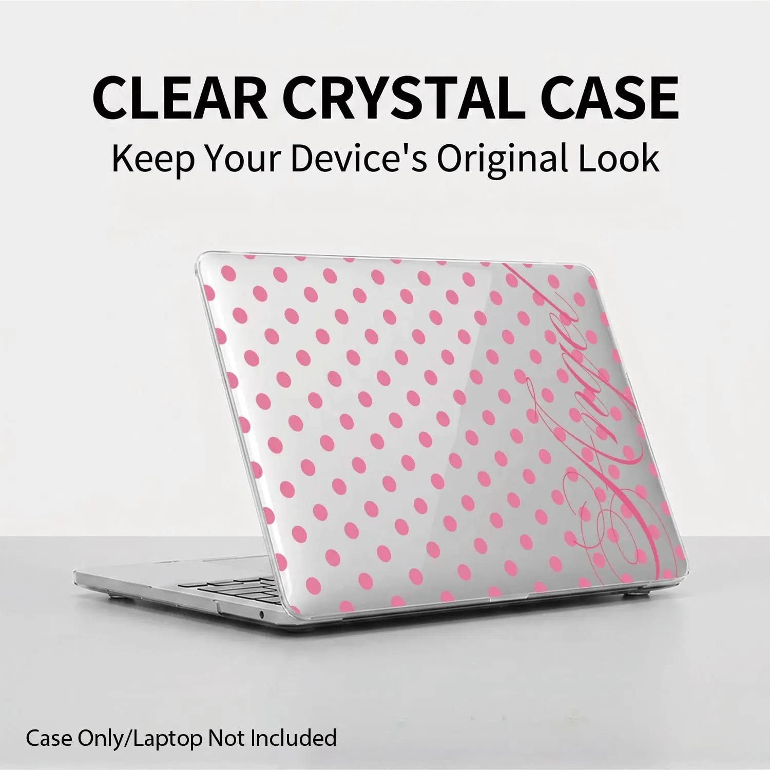 Clear Crystal Shockproof Case for MacBook/matebook,Full Transparent Hard PC Cover with Cooling Vents,Snug Fit Laptop Shell,compatible with 13 Neo/13.3 Air/13.3 Pro/13.6Air/14.2 Pro/15Air/16.2Pro/D16/14 Ultra