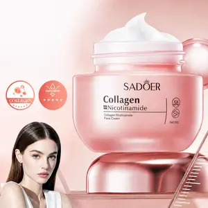 Korean Collagen Niacinamide Facial Cream | Gentle Hydrating K-Beauty Skin Care Collagen Face Care for Soft, Comfortable Skin Collagen Complex Moisturizer