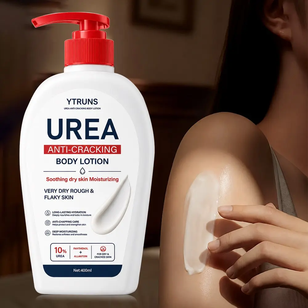 Urea Deeply Moisturizing Body Lotion, Nourishing Body Cream for Dry Chapped Skin, Hydrating Skin Care Lotion, Softening Smooth Body Moisturizer for Rough Dry Areas, Daily Body Care Cream for Home, Autumn and Winter Use