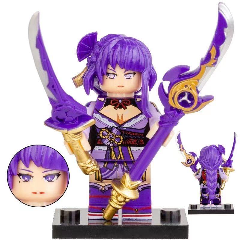 MOC Cartoon Building Block People Assembled Model Children DIY Educational Toys Boys Holiday Gift Ornaments Hobby Collection popular