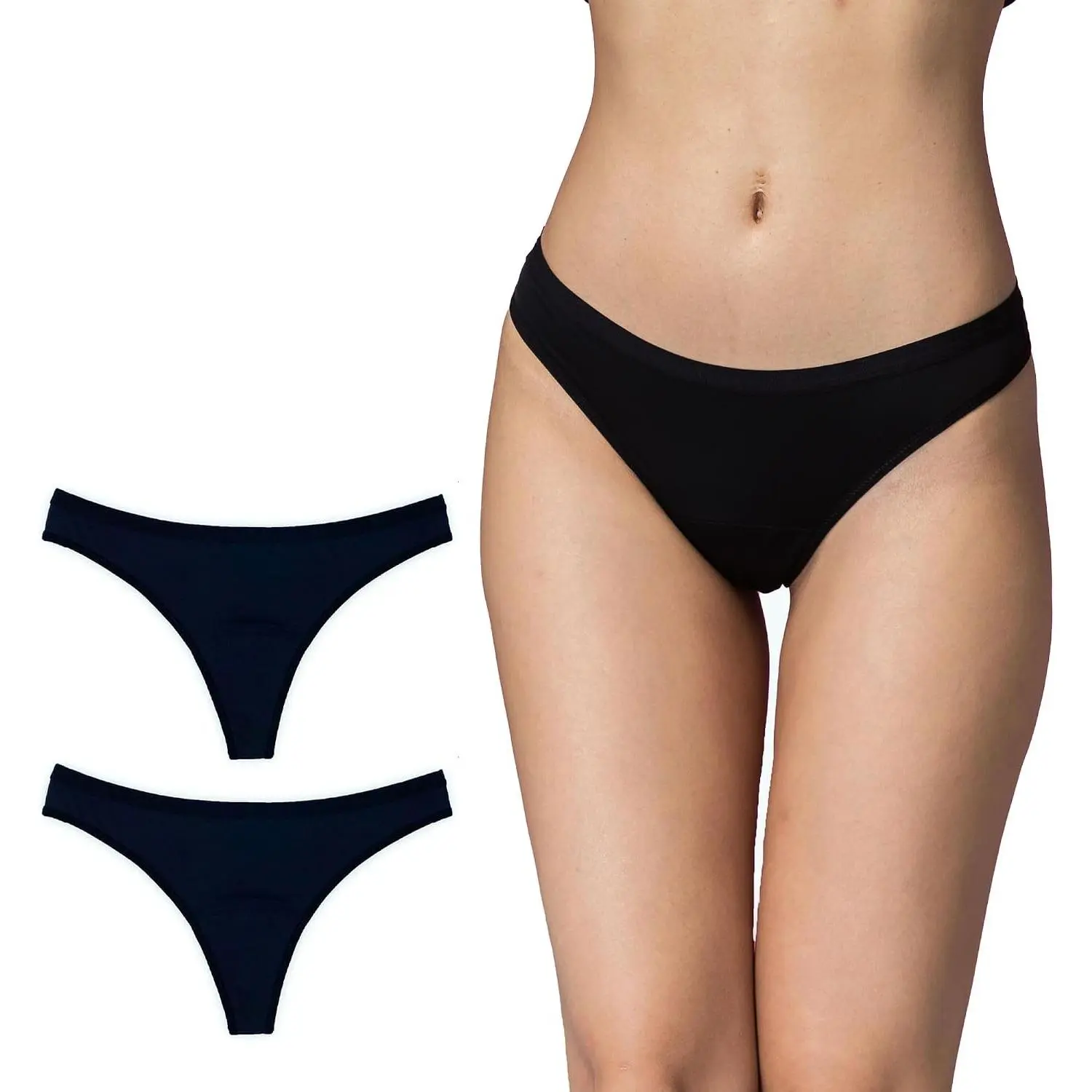 Thong Period Maternity, Postpartum Panties, Leakproof, Odor & Moisture Control Underwear for Women & Teens