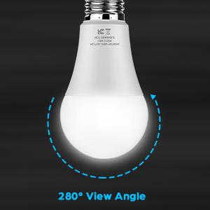 12/24 Counts A19 LED Light Bulbs 100W Equivalent 1500 Lumens, 13W 5000K Daylight White Non-Dimmable, Super Bright No Flicker Standard E26 Edison Screw Bulbs for Home, Bedroom, Office Lamp Lightbulb Base