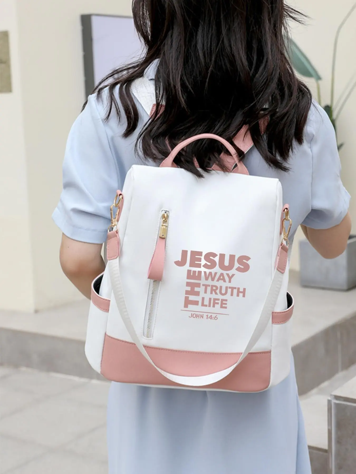 New Butterfly Print Backpack, Fashionable and Versatile, Waterproof Travel Bag, Multi-Compartment Design, Perfect Gift for Friends and Family