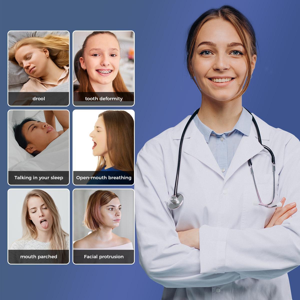 SISSTY Mouth Tape for sleeping, one month supply, mouth tape, black, gentle, adhesion & 30 Strips, sports accessories, Anti Snoring Sticker Snoring Relief Sticker