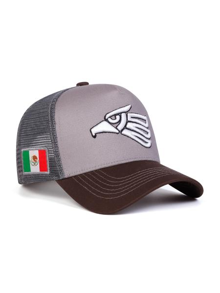 Mexican Eagle Design Baseball Cap, Graphic Trucker Hat, Adjustable Outdoor Sun Protection Hat, Casual Daily Use Unisex Cap for Men & Women