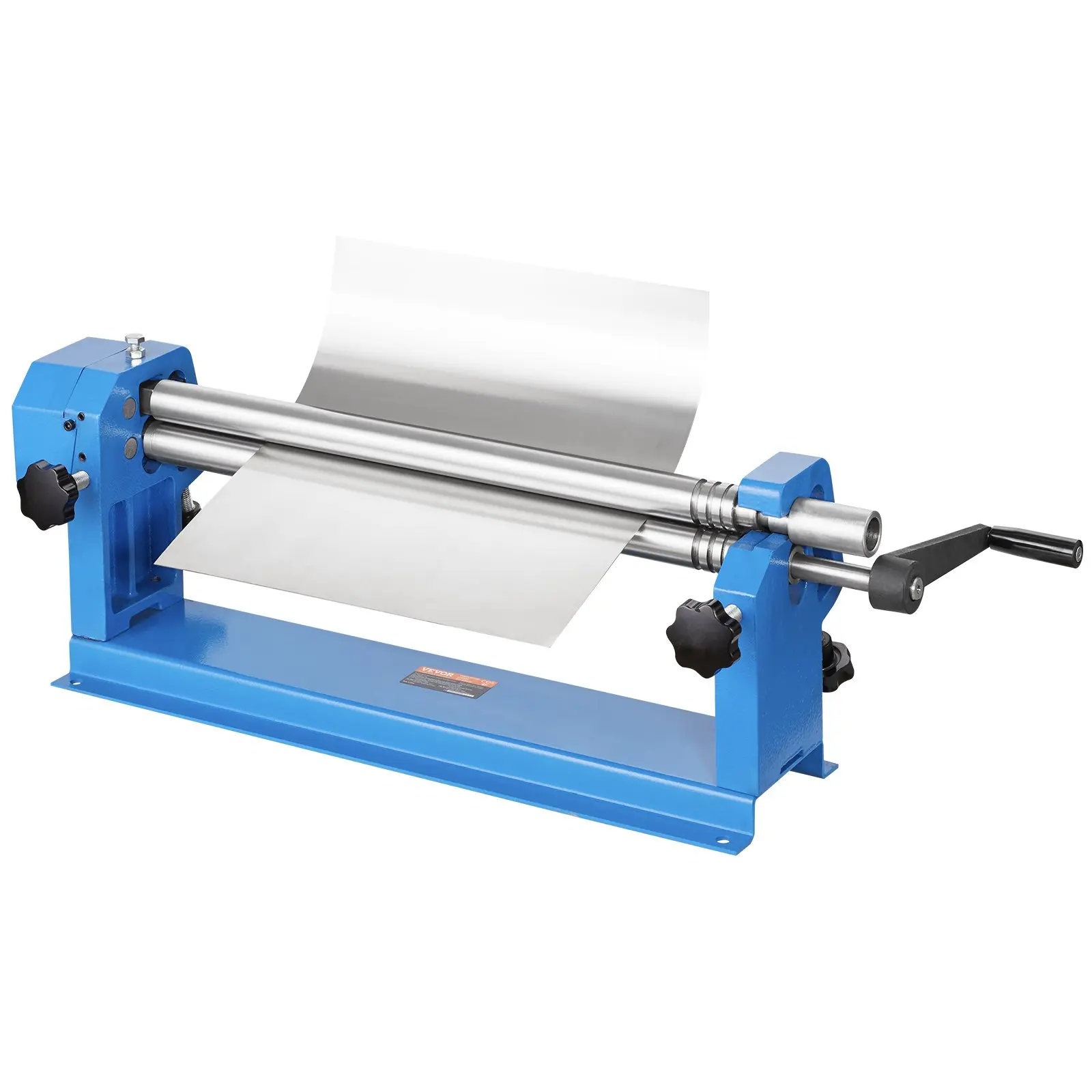 【DealsForYouDays】VEVOR Slip Roll Machine, 24 inches Forming Width in 16 Gauge Capacity, Sheet Metal Slip Roller Rolling Bending Machine, with 2 Detachable Rollers for Low Carbon Steel Copper Sheet Aluminum Alloy Sheet