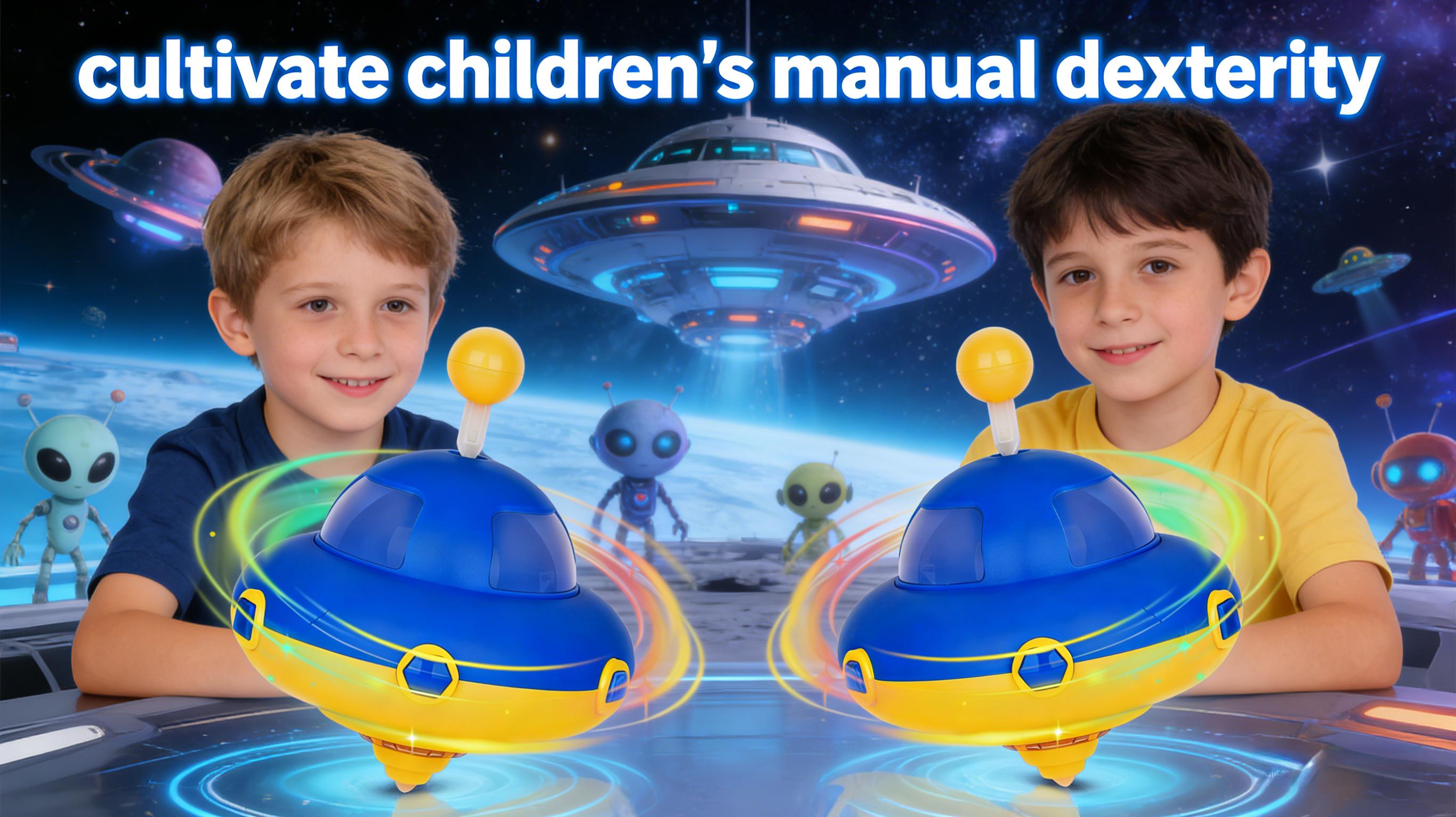 Luminous rotating gyro,Light Up Spining Top Toy with Flashing Lights, Learning and Sensory Toys for Toddlers, Fidget Toys for Adult and Kids, Birthday Party Favors Toys for 3 4 5 6 7 8 9 10 Year Old Boys Girls