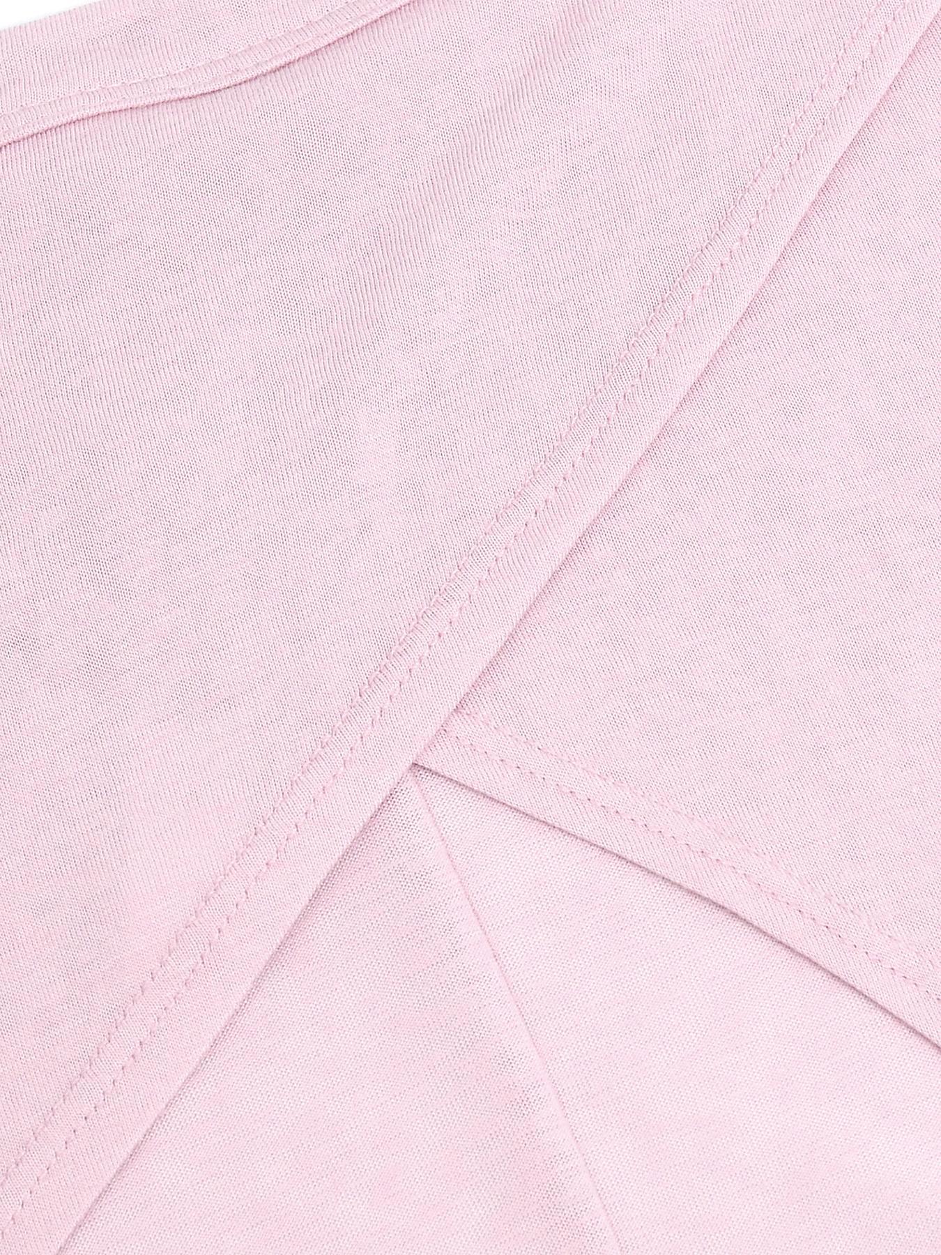 1 Piece Women's Long Sleeve Sports T-shirt, Skin-friendly and Comfortable Cross Back Short Long Sleeve Vest, Suitable for Gym and Casual Wear