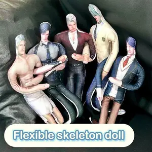 Love And Deepspace Cosplay Doll Xavier Zayne Rafayel Sylus Plush Cotton Doll Slender Twistable Shape Stuffed Doll Toy