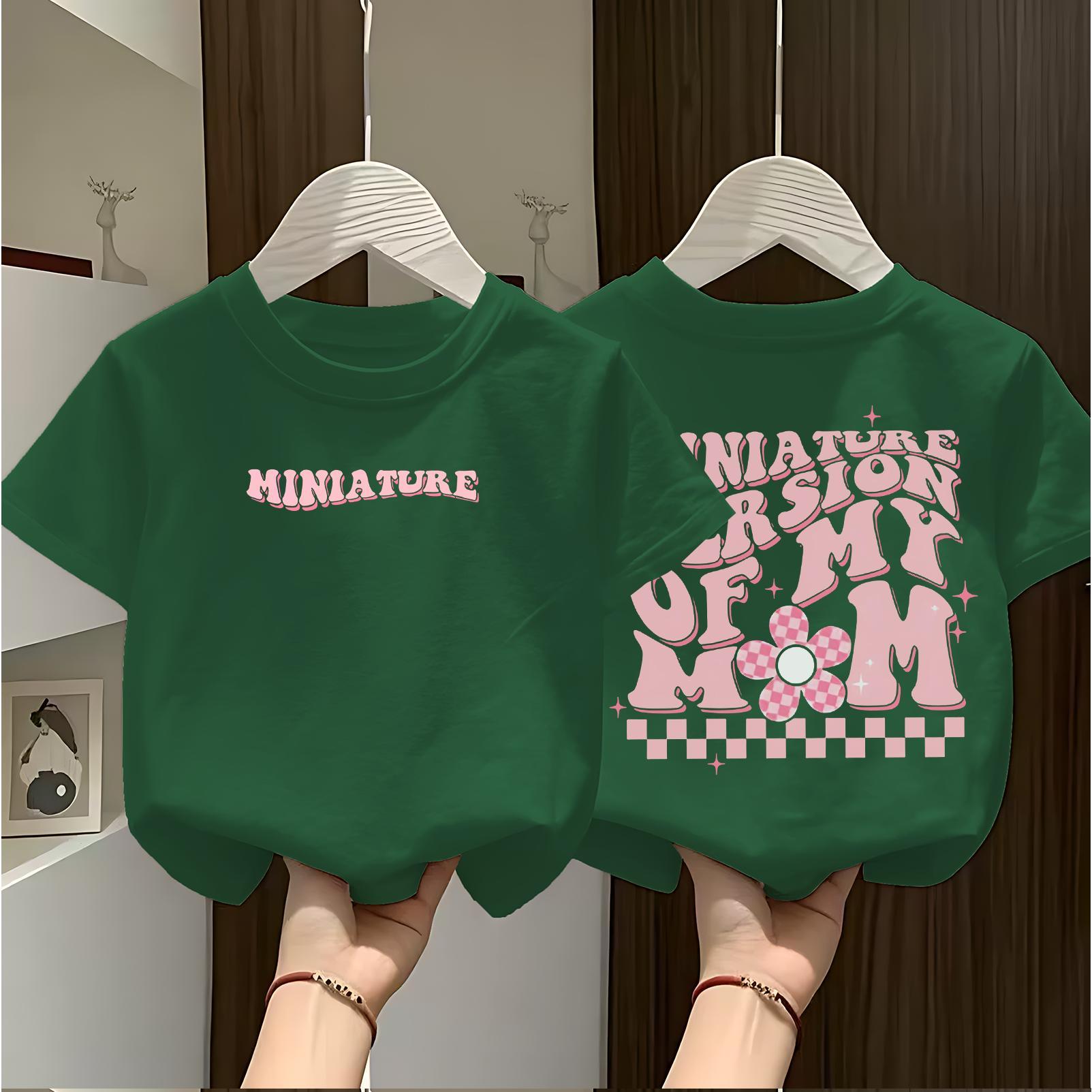 [Deal Flash BXP] Unisex Korean Style Cartoon Kids T-Shirt – Short Sleeve, Soft & Comfortable, Daily Wear Essential for Boys & Girls, Ages 3-15 (Sizes 100-160cm), Cute Graphic Tee – Shipped Within 24 Hours