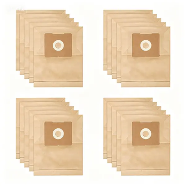 20-Pack Bulk Replacement Canister Vacuum Bags for Bissell Zing (1668C,4122,2154A,2154W,2154,4122D,1668,1608,2154C) - Sturdy Cardboard Mount Installation, High Filter Filtration, Strong Suction, Self-Sealing Ring, Part 2138425, Household Use