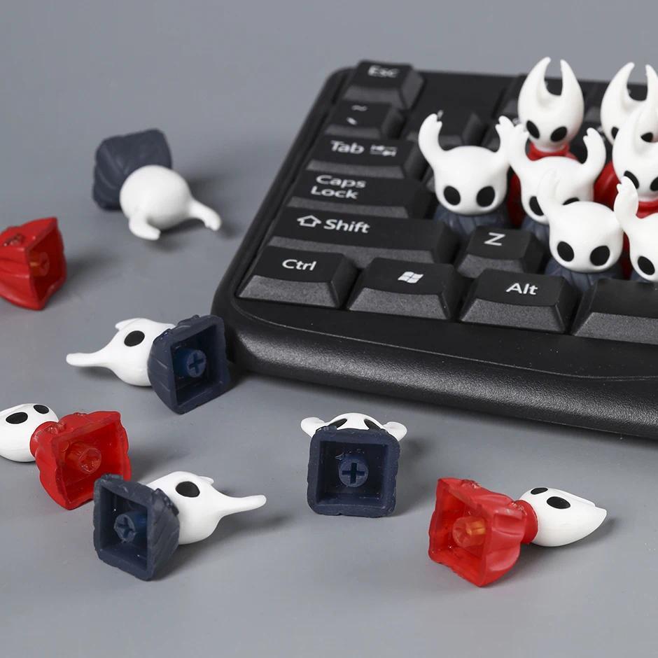Hollow Knight The Kinght Hornet Dolls Model Collection Decoration Figures Toys Keycap 10pcs/lot