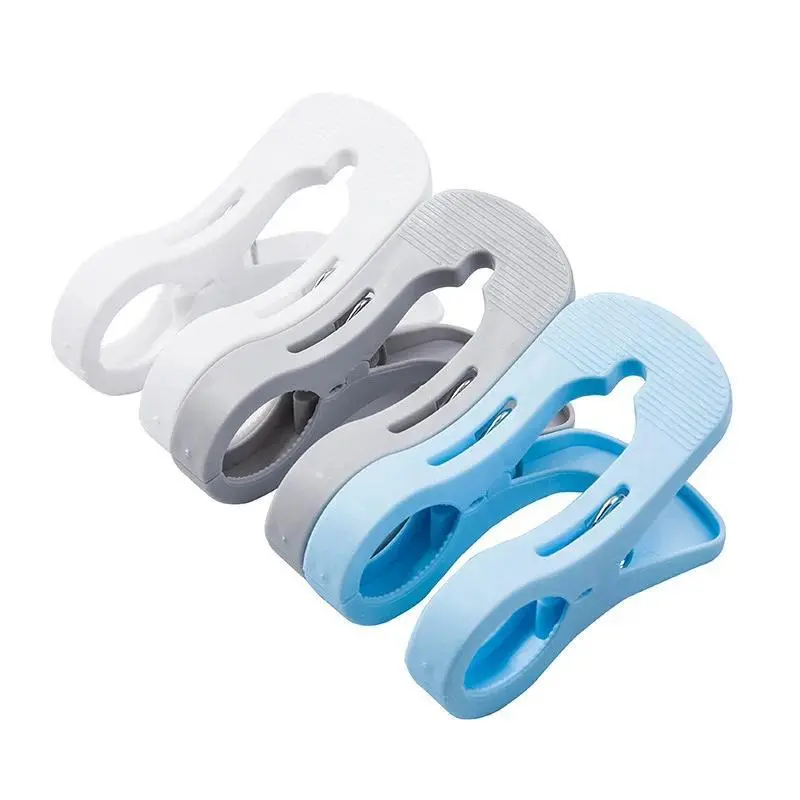 1pcs Large Plastic Beach Towel Clips Windproof Clothes Hanging Peg Sunbed Quilt Clothespins Clothes Pegs