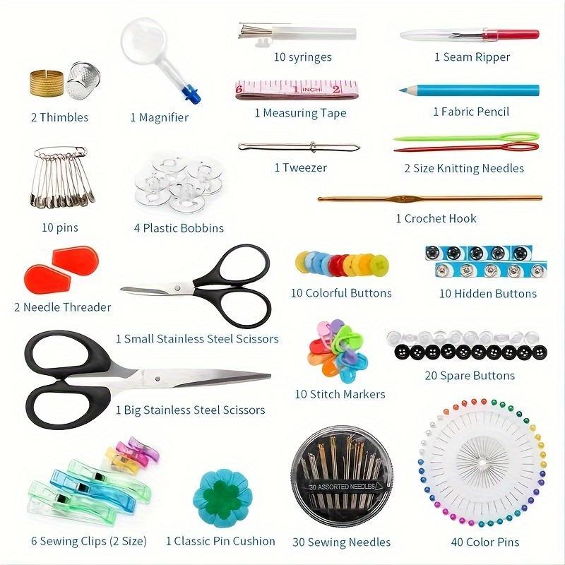 Portable Sewing Machine For Beginners, Easy Automatic Sewing Machine With EXTENSION TABLE, Household Electric Portable Sewing Tool With SEWING KIT (10pcs)