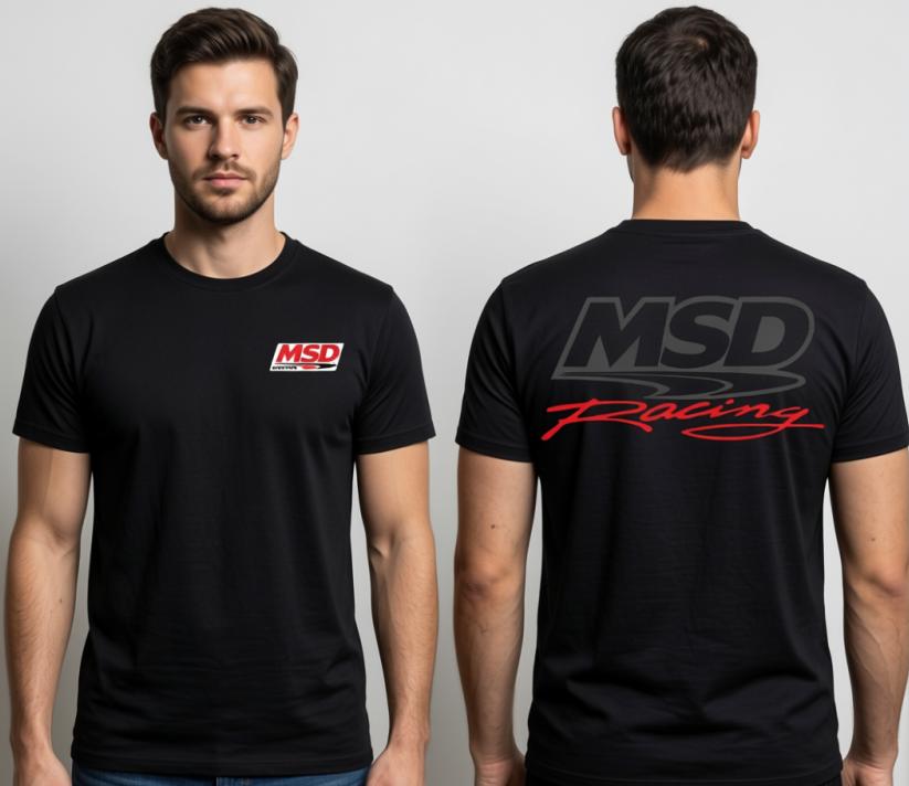 180g[100%cotton]TikTok Shop Deals MSD Racing bold motorsport Graphic Tee (Viral) summer outfits street car enthusiast printed top