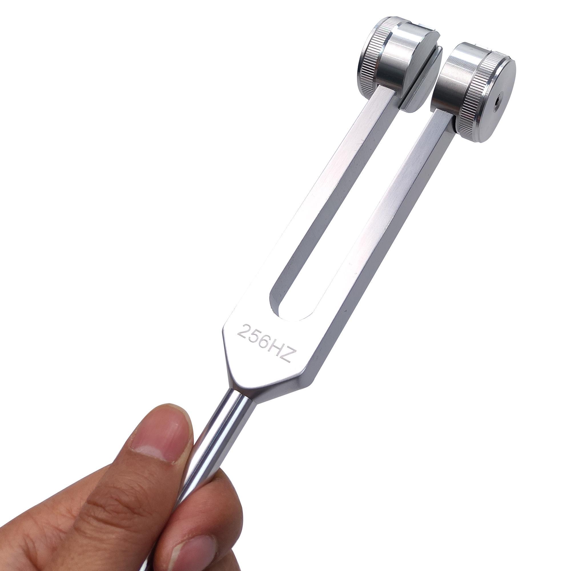 Professional Healing Tuning Forks Set, 1 Set Including 128 Hz/256 Hz/512 Hz Tuning Forks, Wooden Mallet, Storage Bag and Cloth, Musical Instrument Accessories