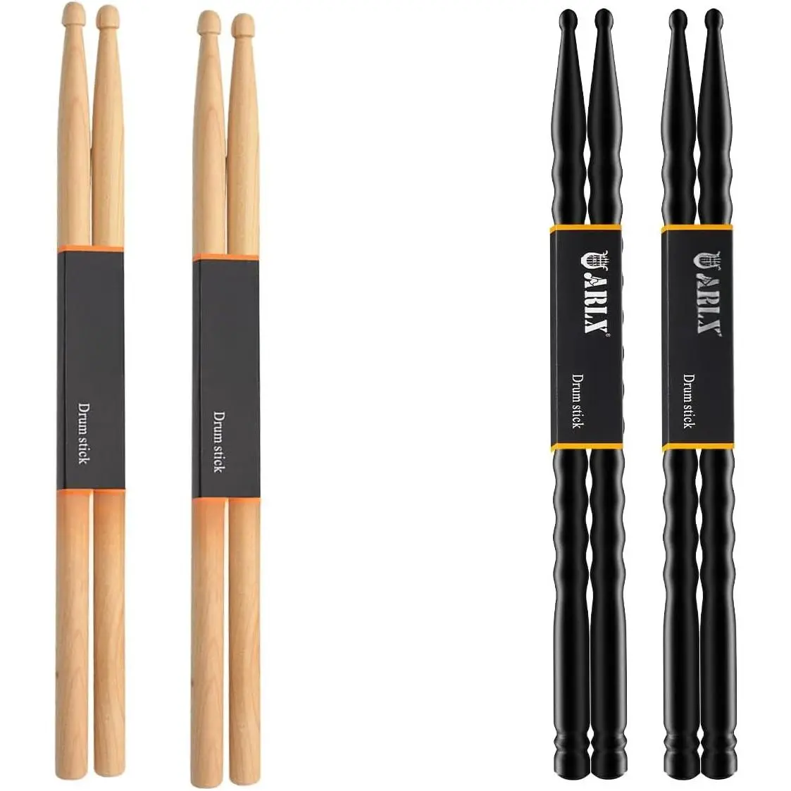 Drum Sticks 5A  2 Pair Carbon Fiber 5A Drumsticks 2 Pair  4 pairs Drumstick