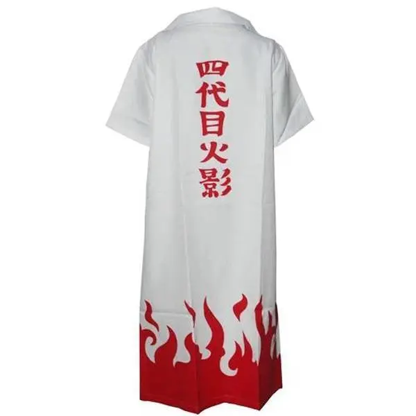 Brdwn Unisex 4th Generation Yondaime Hokage Namikaze Minato Cosplay Polyester Clothes - Cloak, Cap, Sleeved Trench
