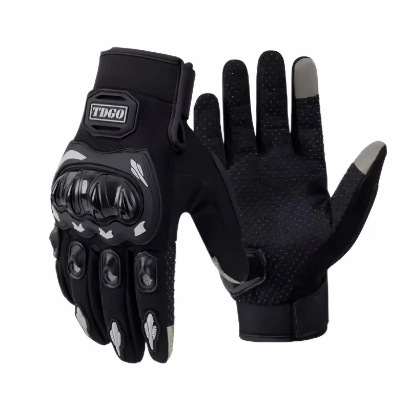 Touchscreen Motorcycle Gloves, Motorcycle Protective Gear for Men and Women, Powersports Bmx Atv MTB Motocross Scooter Dirt Bike Riding Gloves, Durable Design, Dirtbike Gloves