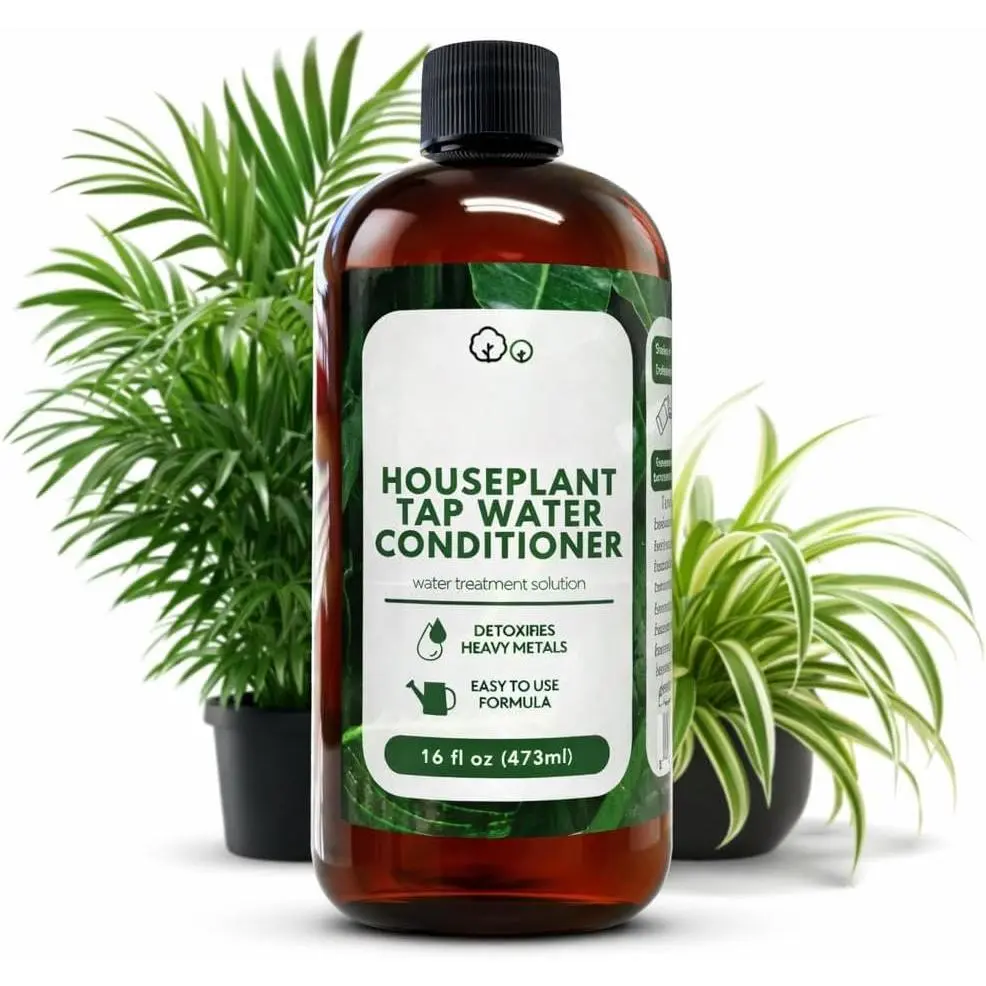 Tap Water Conditioner for Houseplants, Hydroponics, & Aquariums | 16oz | Detoxifies Heavy Metals, Remove Chlorine & Chloramines,  pH, Support  Growth -