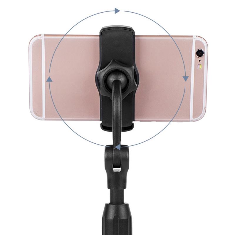 Desktop Tripod for Phone Smartphone Iphone with Phone Holder Stand Bracket Tripe for Mobile Telefoon Statief Stand Table Waterproof Electric Foot Callus Remover Rotatable Selfie Stick Remote