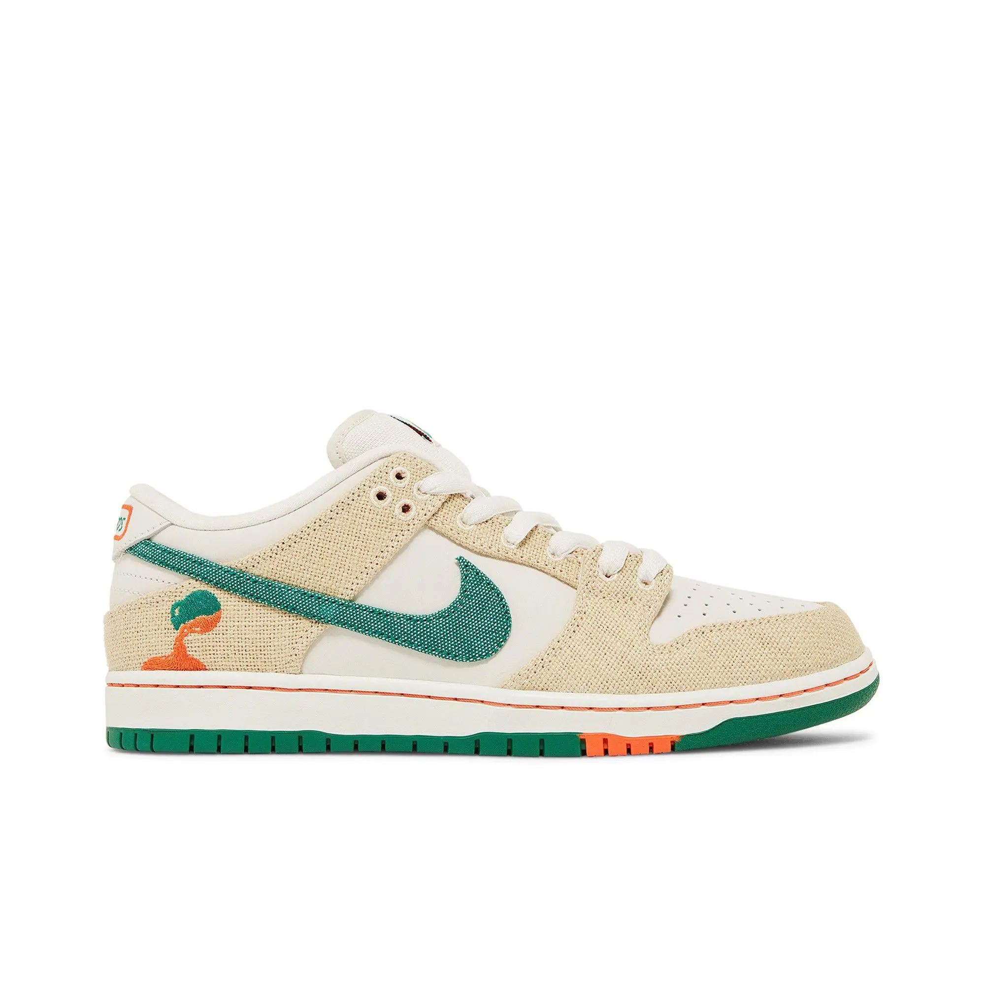 Jarritos x Nike Dunk Low SB (Unisex) Phantom/Safety Orange/Malachite sneakers FD0860 001