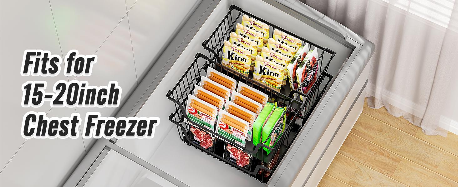 4 Pcs Stackable Wire Baskets for Pantry Organizers and Storage,Vegetable Fruit Basket for Countertop,Kitchen Storage Metal Baskets,Produce Potato Onion Storage Bin,Black