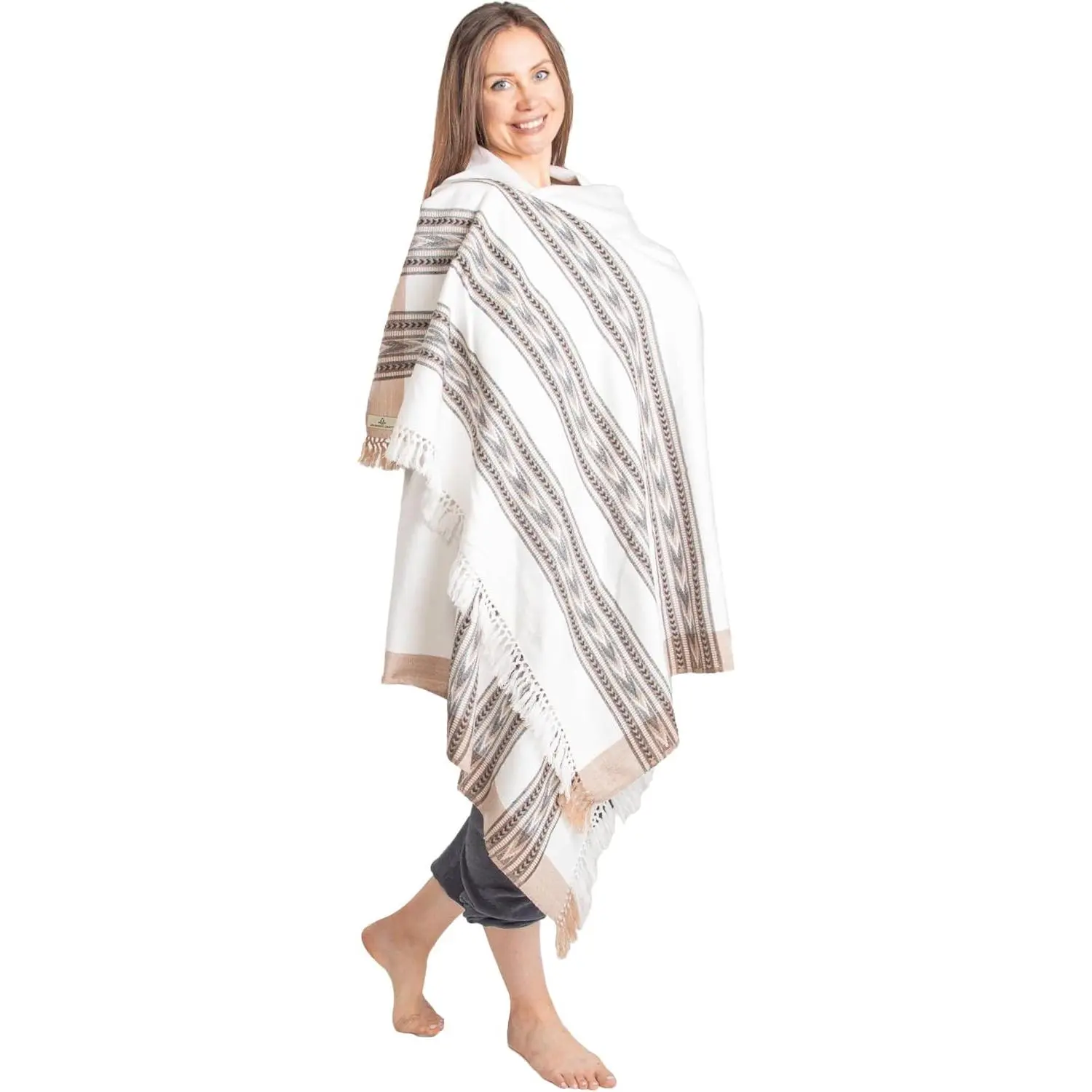 Unisex Prayer Wrap Large Scarf & Yoga Blanket – Soft, Lightweight & Multipurpose