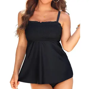 Daci Tankini Swim Tops for Women - Bathing Suit Top No Bottom Bandeau Swimsuit Tops  SwimWeek  summervibes