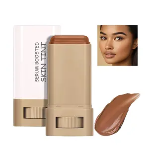 Foundation Stick - Skin Tint & Contour Stick, Serum-Boosted Beauty Balm, Buildable Coverage, Natural Finish, Long-Lasting Wear, For Many Skin Tones